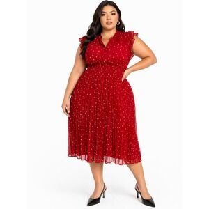 Les Serein | Dresses | Les Serein Clio Flutter Sleeve Aline Dress | Poshmark